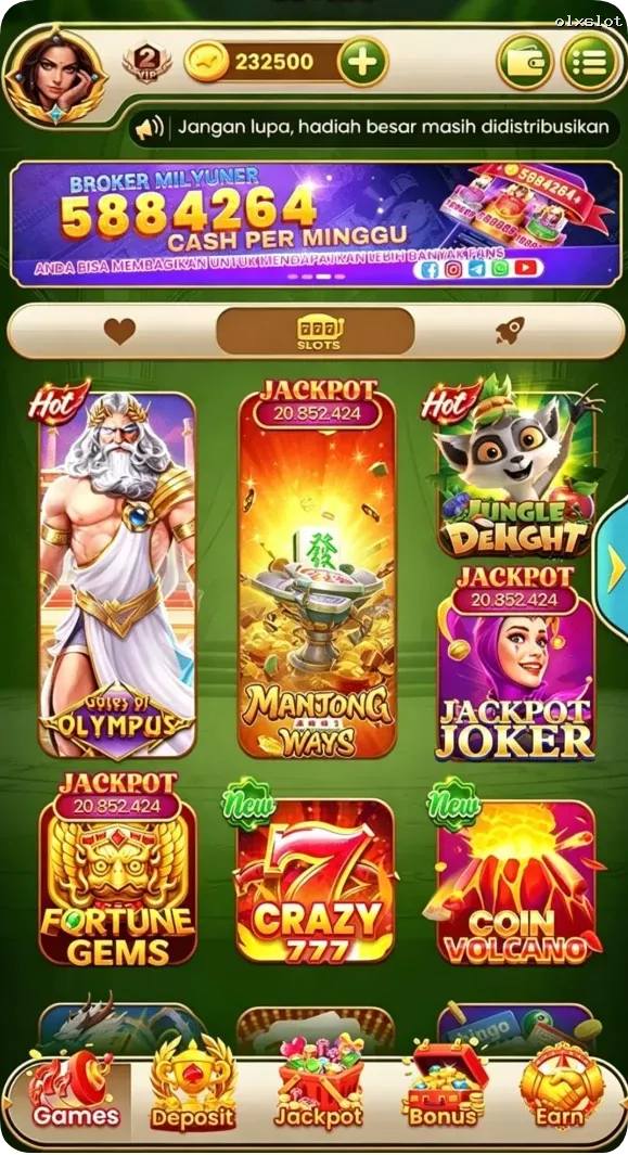 olxslot Preview - Resmi Unduh